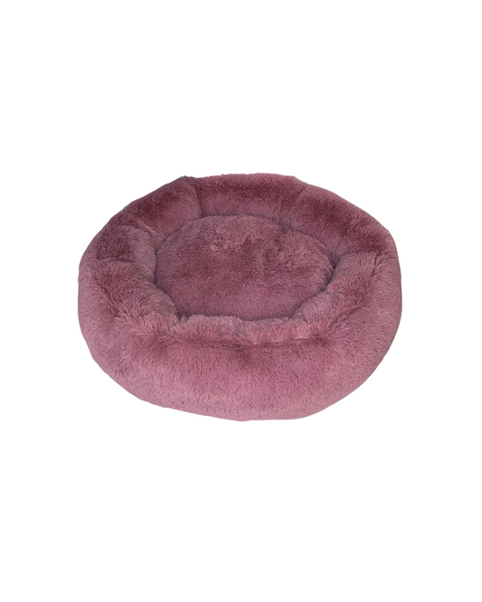 Cama para mascotas – Tela antiestrés + relleno de algodón 100% siliconado