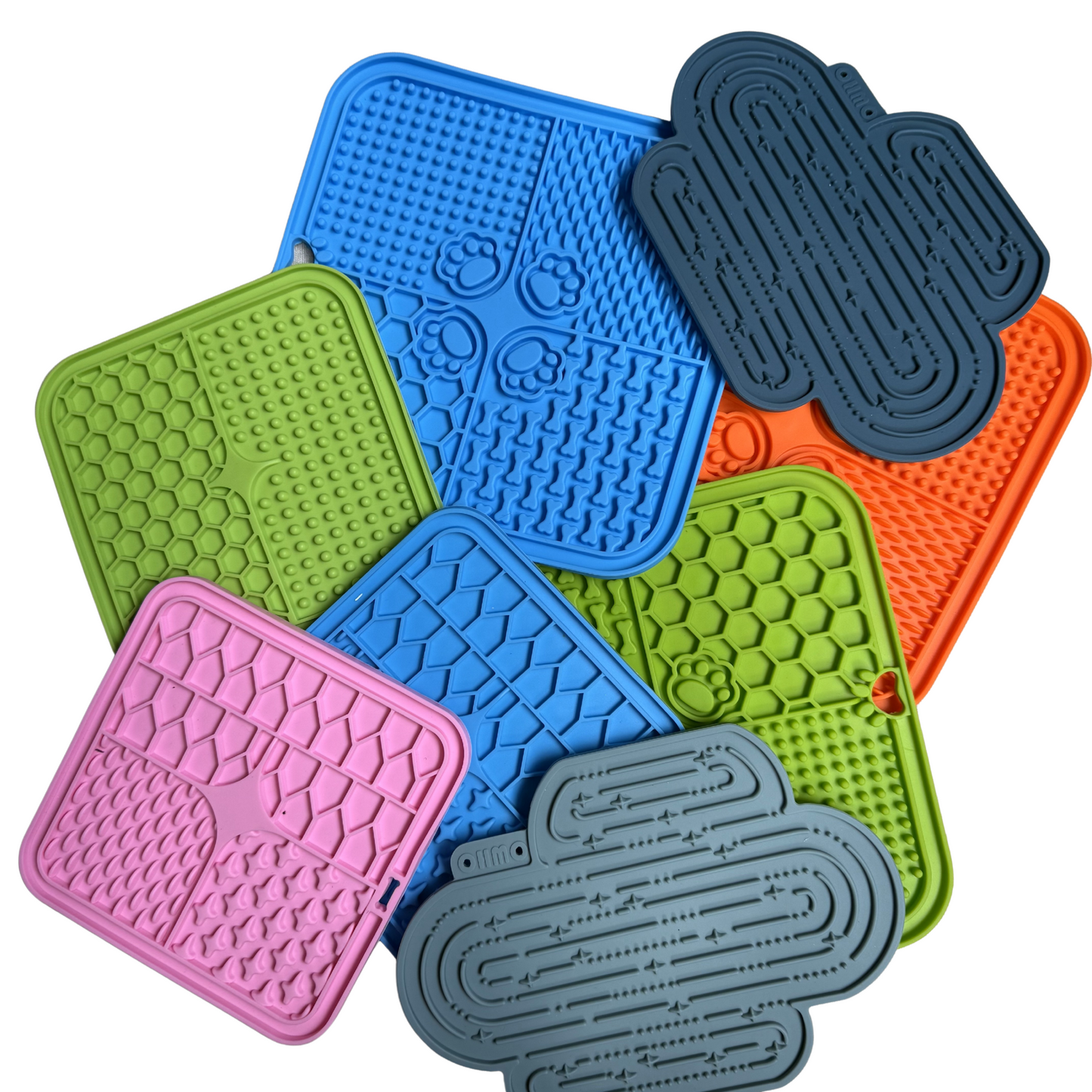 Lick mat para mascotas de silicona – Antideslizante y seguro
