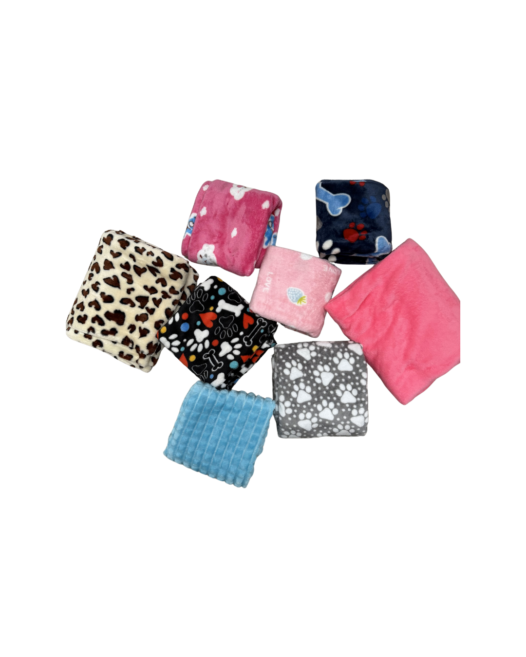 Cobija para Mascotas de Tela Peluche – Hecha a Mano