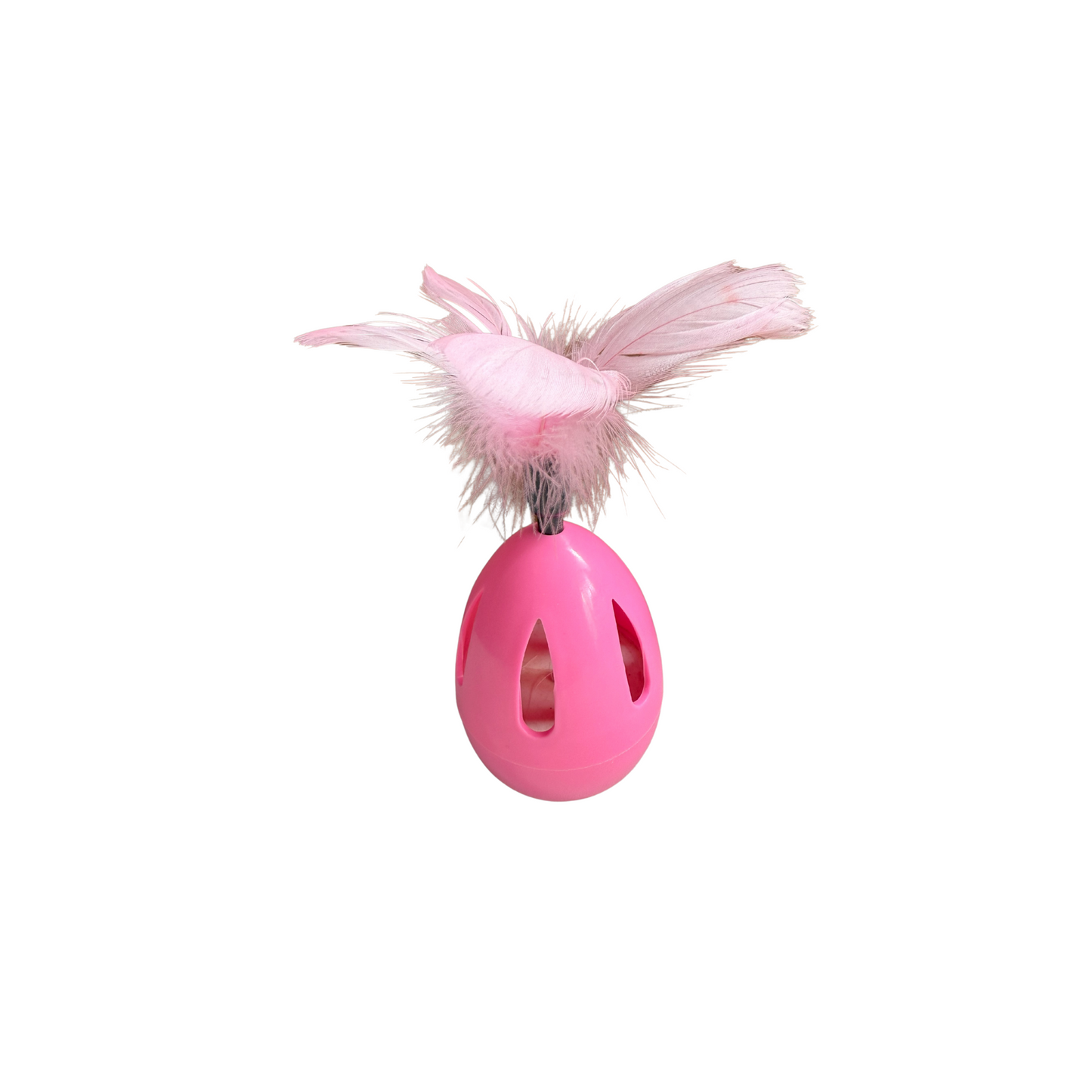 Juego interactivo para gatos en forma de huevo – Estimulación mental y snack