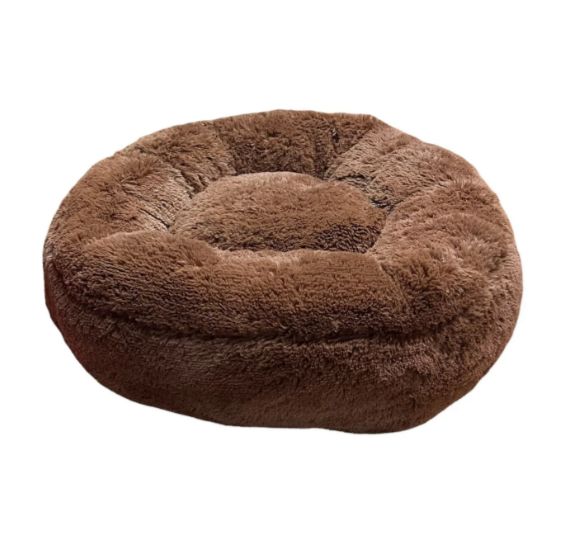 Cama para mascotas – Tela antiestrés + relleno de algodón 100% siliconado